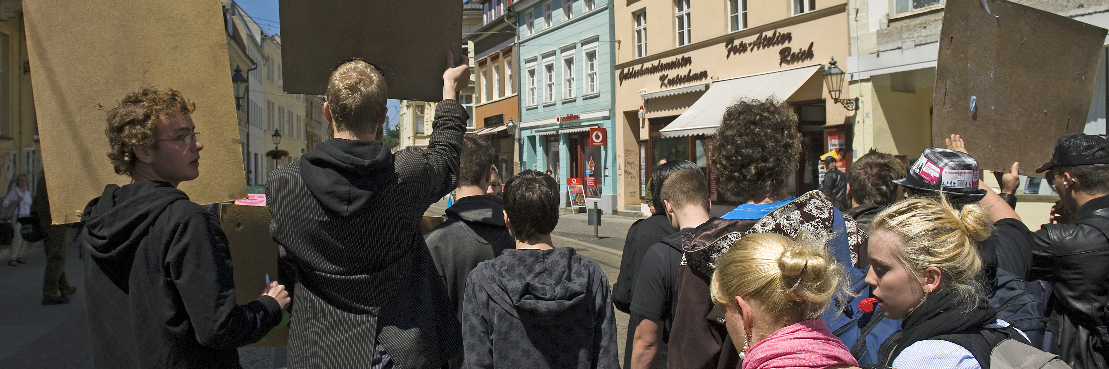 Schüler kritisch unterwegs in Brandenburg an der Havel